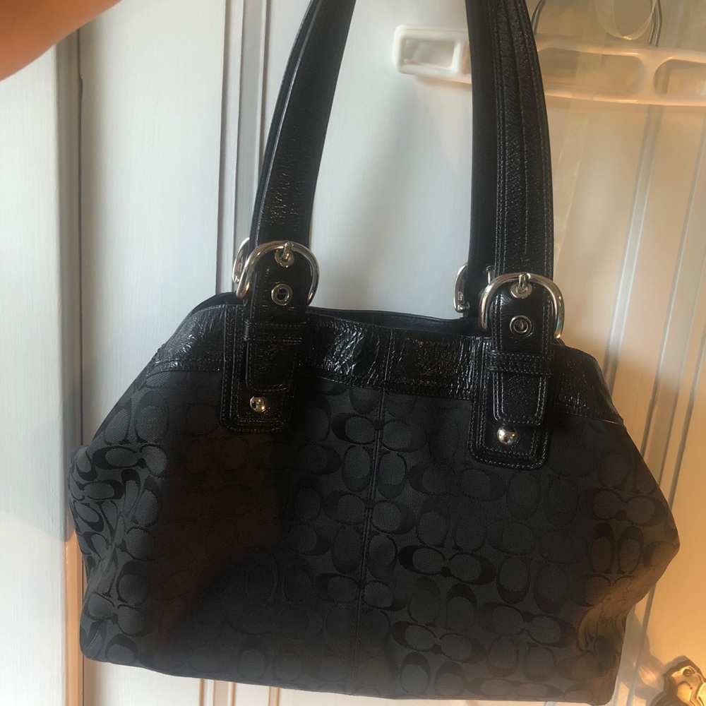 Black Coach Medium/Large Handbag